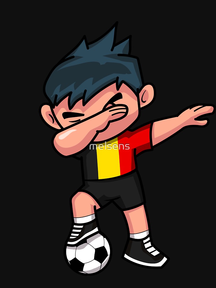 Soccer Boy Dabbing Belgium by melsens