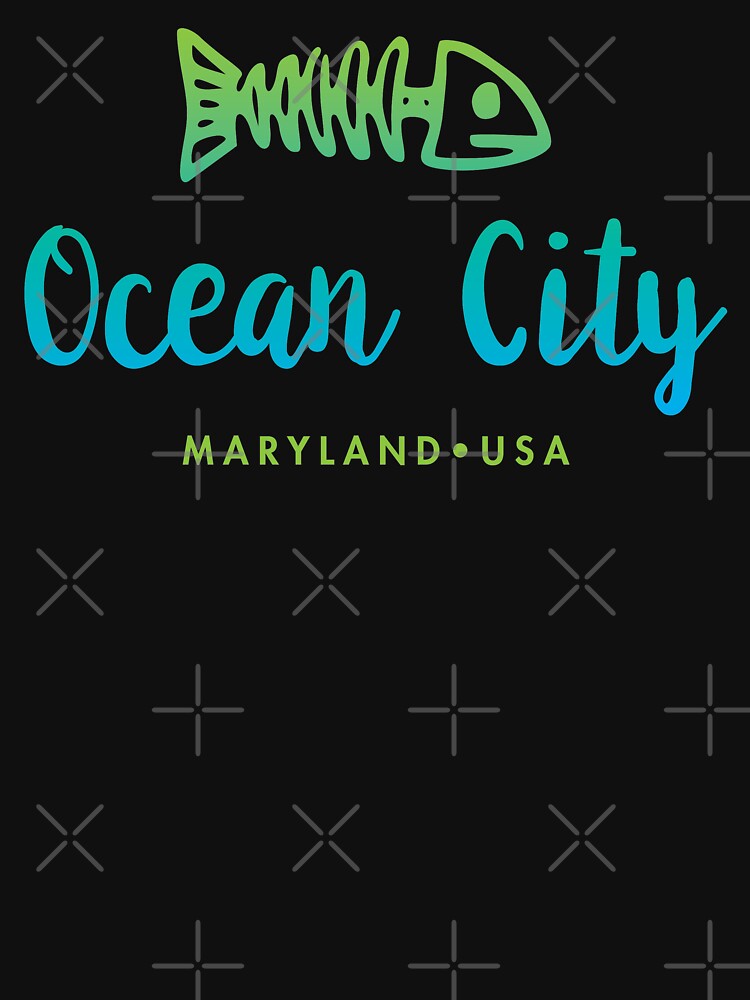 Ocean City Maryland by Futurebeachbum T-Shirts, Hoodie, Sweatshirt | BlankRebels.com (Image 3)