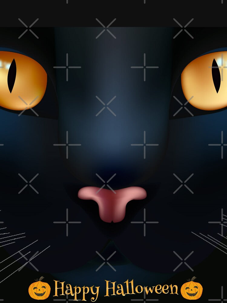 black cat halloween by wilyaneshop T-Shirts, Hoodie, Sweatshirt | BlankRebels.com (Image 3)