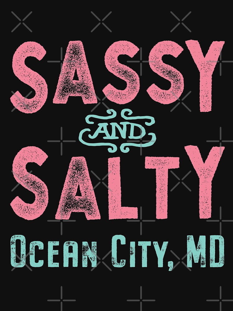 Ocean City Maryland Sassy and Salty by Futurebeachbum T-Shirts, Hoodie, Sweatshirt | BlankRebels.com (Image 3)