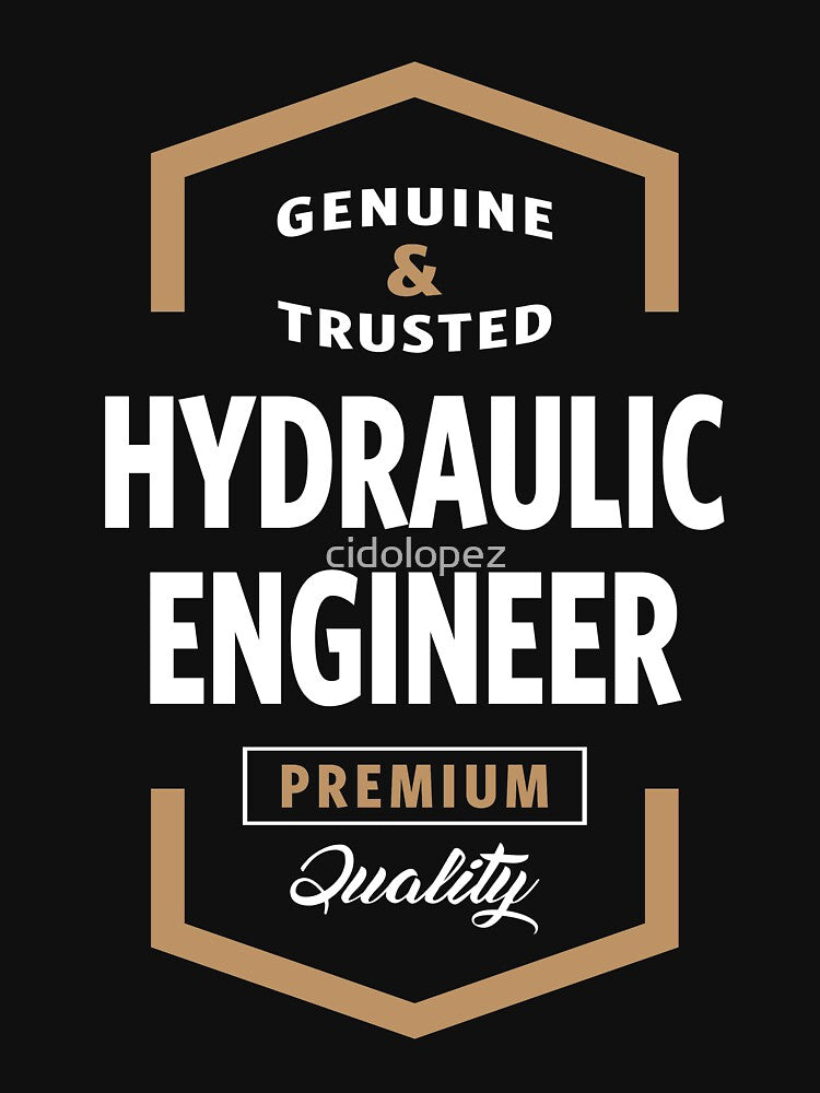 Hydraulic Engineer Logo Tees by cidolopez Hoodie, Sweatshirt | BlankRebels.com (Image 3)