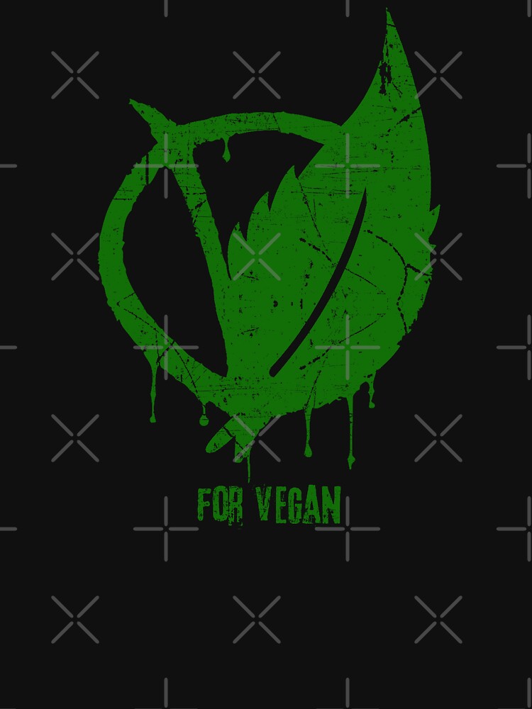 V For Vegan (Black) by EddieBalevo T-Shirts, Hoodie, Sweatshirt | BlankRebels.com (Image 3)