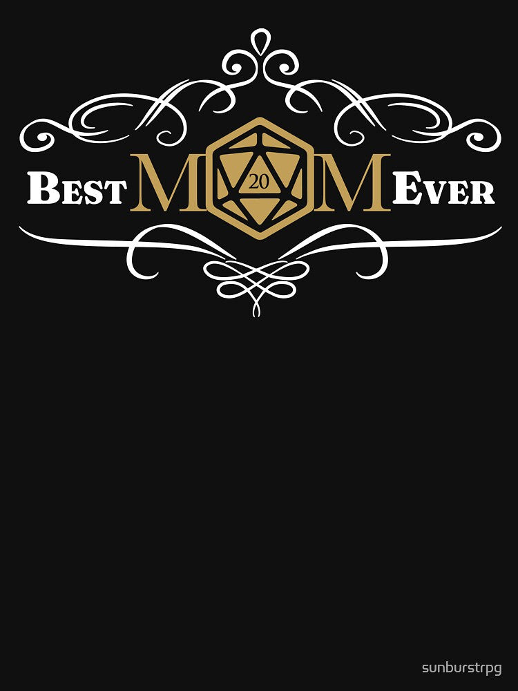 D&D Mom Shirt | Dungeons and Dragons Mother''s Day by sunburstrpg Hoodie, Sweatshirt | BlankRebels.com (Image 3)