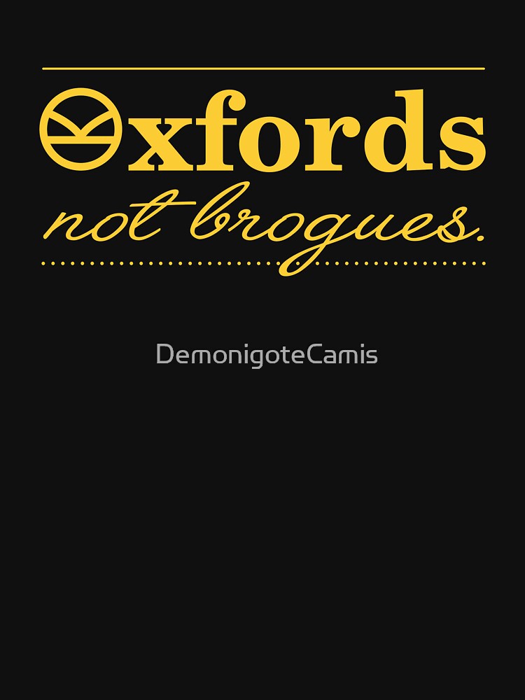 Oxfords not brogues by DemonigoteCamis