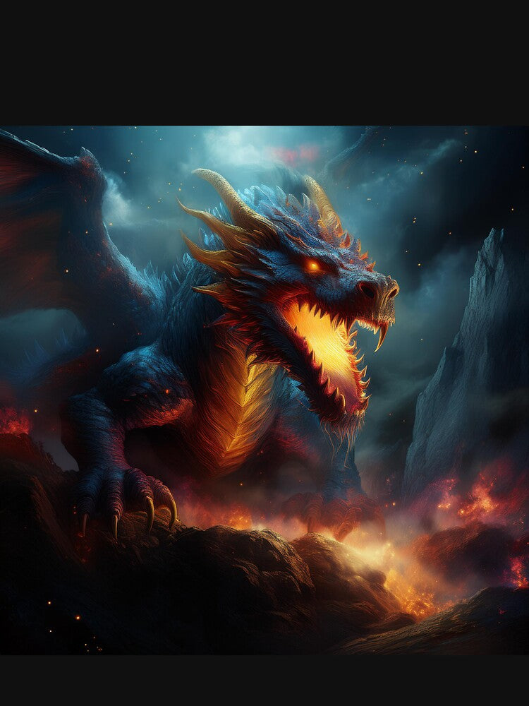 Fiery dragon n3 by BAR DEC T-Shirts, Hoodie, Sweatshirt | BlankRebels.com (Image 3)