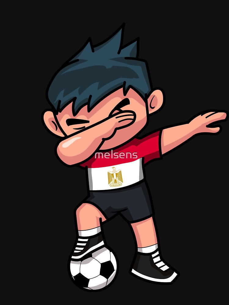 Soccer Boy Dabbing Egypt by melsens