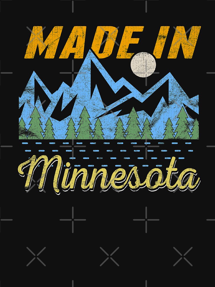 Made in Minnesota Landscape Camping design by fermo