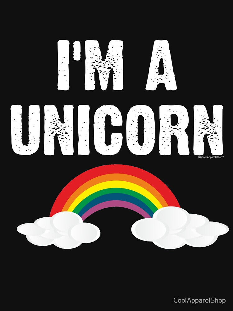 Im A Unicorn with rainbow by CoolApparelShop T-Shirts, Hoodie, Sweatshirt | BlankRebels.com (Image 3)