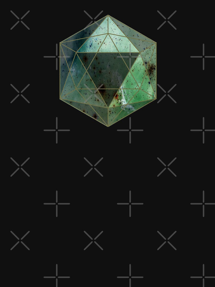 Starred sky geometry concept: a green crystal heart by Blacklinesw9 T-Shirts, Hoodie, Sweatshirt | BlankRebels.com (Image 3)