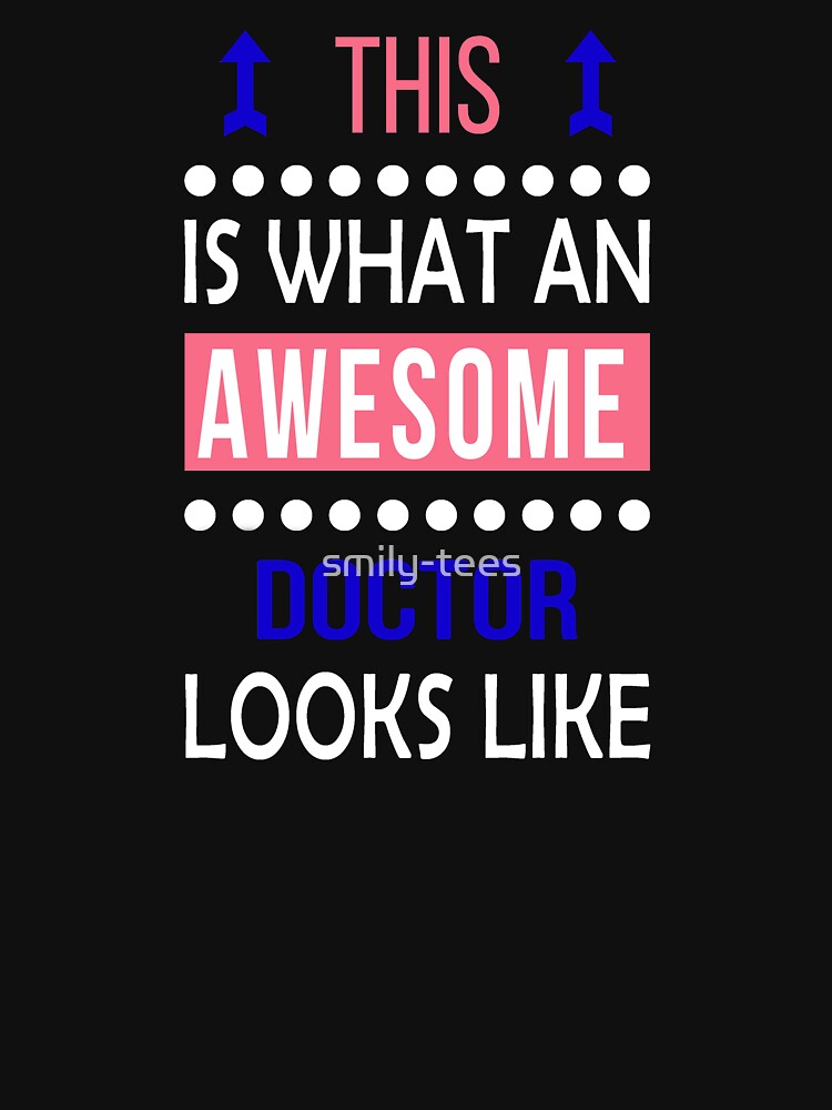 Doctor Awesome Looks Funny Birthday Christmas by smily-tees Hoodie, Sweatshirt | BlankRebels.com (Image 2)