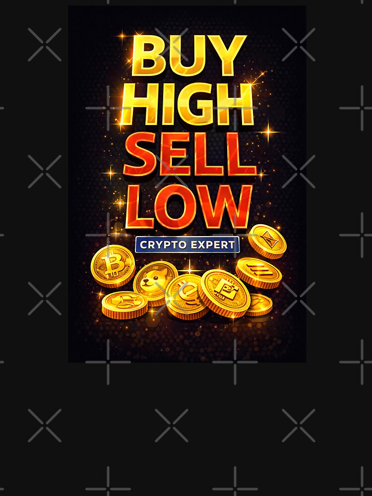 Buy High, Sell Low, Crypto Expert by NSM design T-Shirts, Hoodie, Sweatshirt | BlankRebels.com (Image 3)