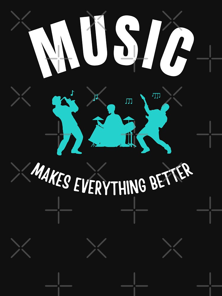 Music makes everything better by fev-rocks T-Shirts, Hoodie, Sweatshirt | BlankRebels.com (Image 3)