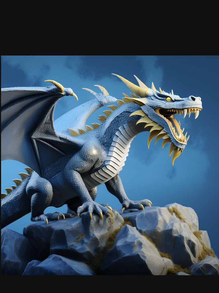 Blue dragon by BAR DEC T-Shirts, Hoodie, Sweatshirt | BlankRebels.com (Image 3)