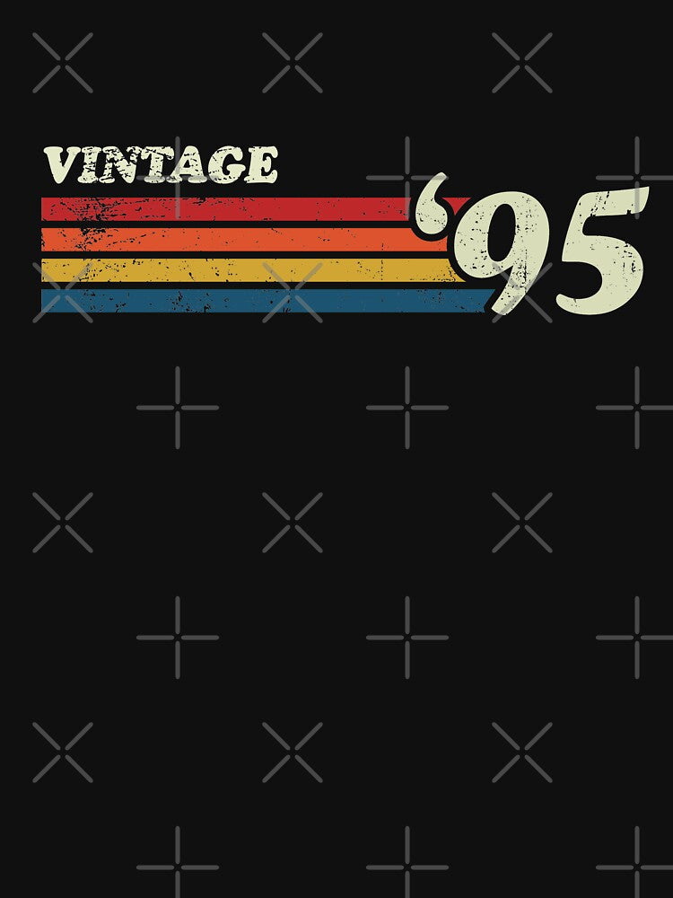 VINTAGE '95 RETRO STRIPES by Teeter-Totter T-Shirts, Hoodie, Sweatshirt | BlankRebels.com (Image 3)