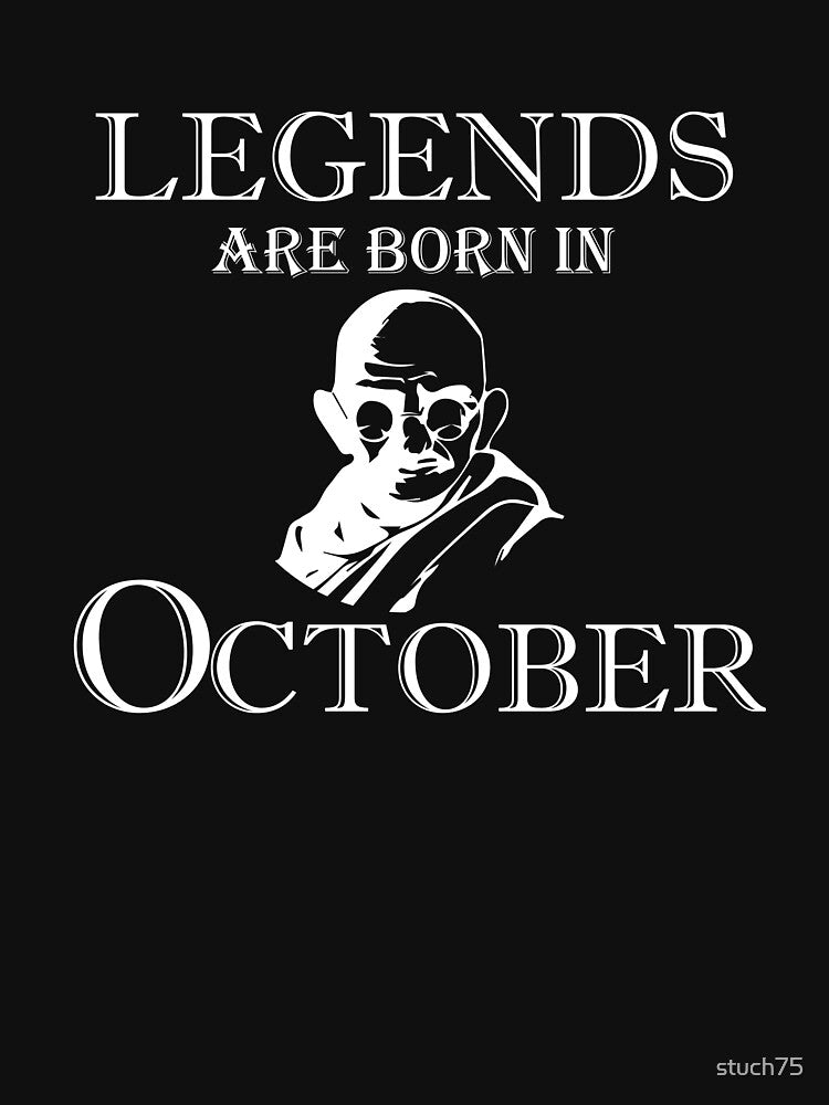 Legends Are Born In October by stuch75 T-Shirts, Hoodie, Sweatshirt | BlankRebels.com (Image 3)