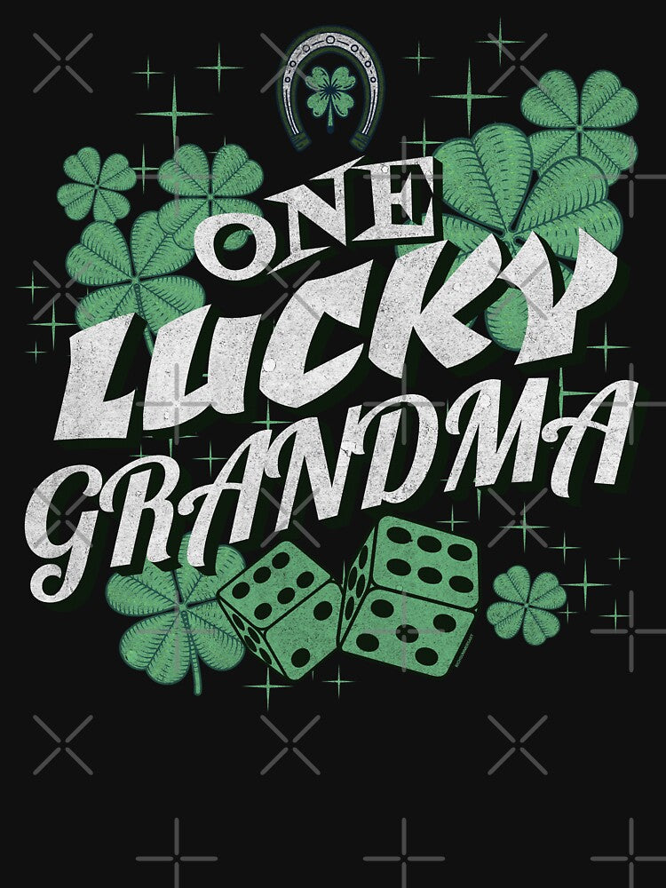 One Lucky Grandma by Rich Summers Art T-Shirts, Hoodie, Sweatshirt | BlankRebels.com (Image 3)