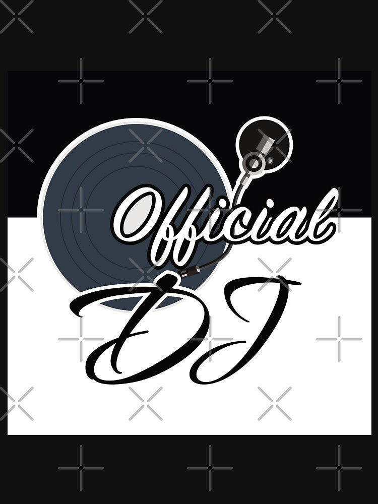 Official DJ design - With Black and White Background by onjcdesign T-Shirts, Hoodie, Sweatshirt | BlankRebels.com (Image 3)