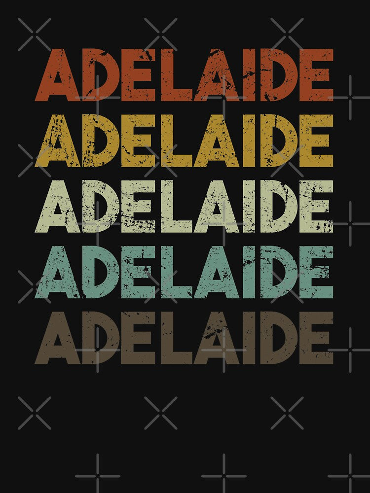 Retro Adelaide Australia by Si Li