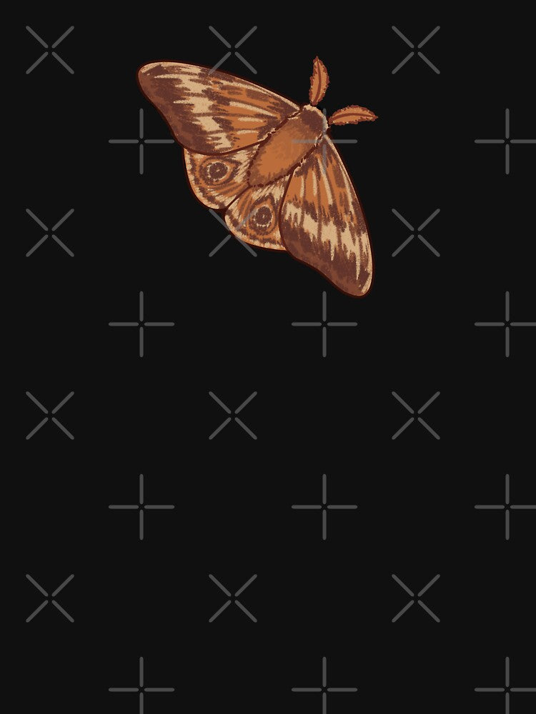 Brown Cottagecore Moth by Somewhere in the Sea T-Shirts, Hoodie, Sweatshirt | BlankRebels.com (Image 3)