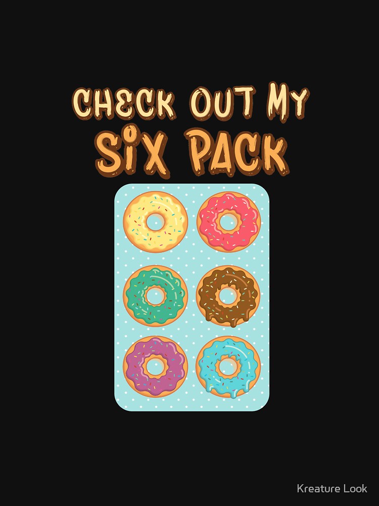 Check out my Six Pack Donuts | gym shirts | men fitness | funny exercise shirt | funny fitness shirts | workout... (Image 3)