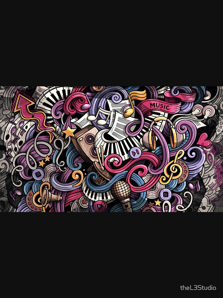 Music Design by theL3Studio T-Shirts, Hoodie, Sweatshirt | BlankRebels.com (Image 3)