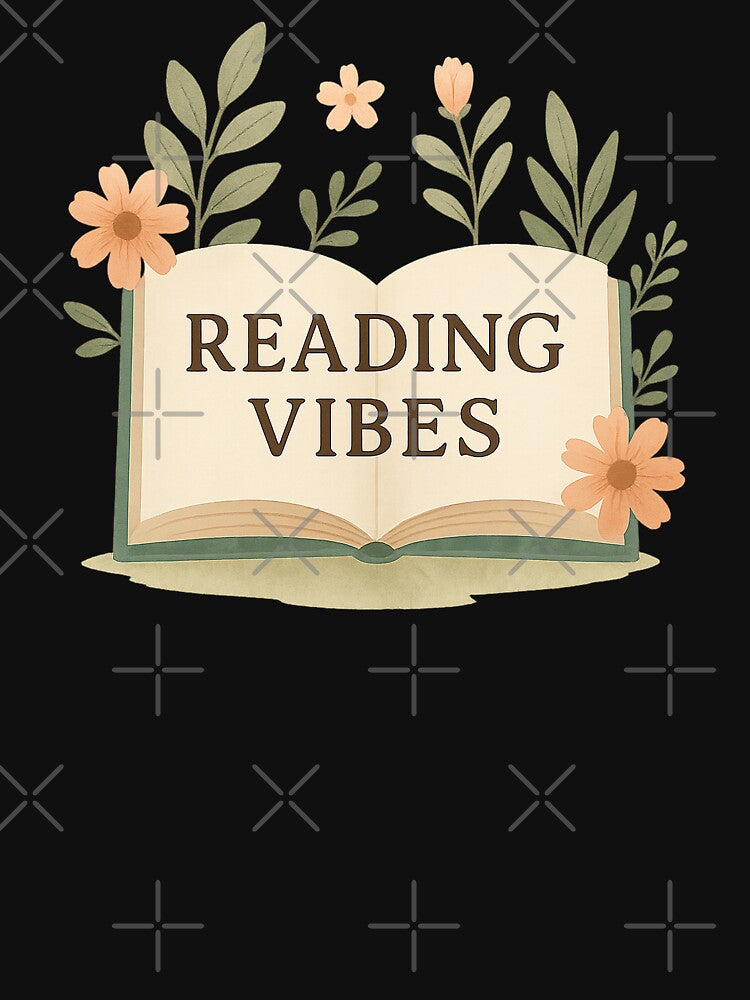 "Reading Vibes" Cozy Book Lover Tee by Modivox Hoodie, Sweatshirt | BlankRebels.com (Image 3)