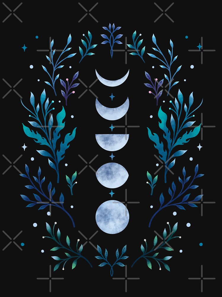 Moonlit Garden by episodicDrawing T-Shirts, Hoodie, Sweatshirt | BlankRebels.com (Image 3)