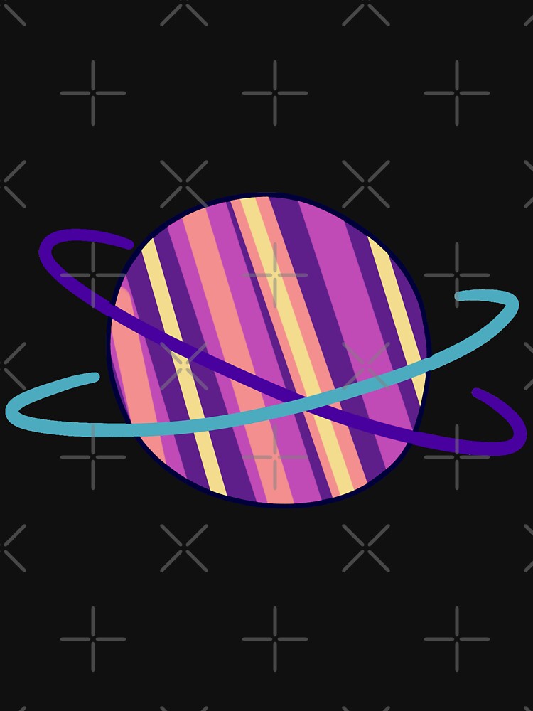 Two Ringed Planet by SaradaBoru T-Shirts, Hoodie, Sweatshirt | BlankRebels.com (Image 3)