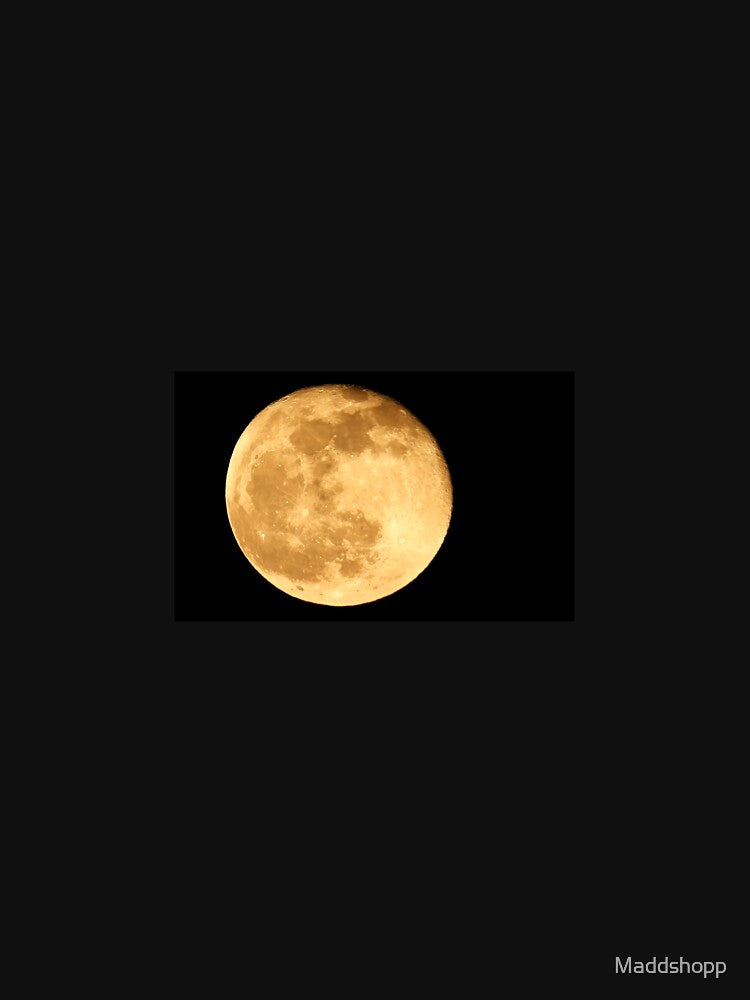 Golden Full Moon by Maddshopp T-Shirts, Hoodie, Sweatshirt | BlankRebels.com (Image 3)