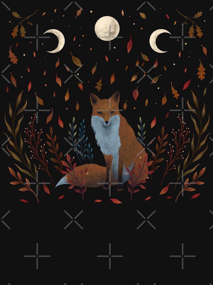 Autumn Fox by episodicDrawing T-Shirts, Hoodie, Sweatshirt | BlankRebels.com (Image 3)