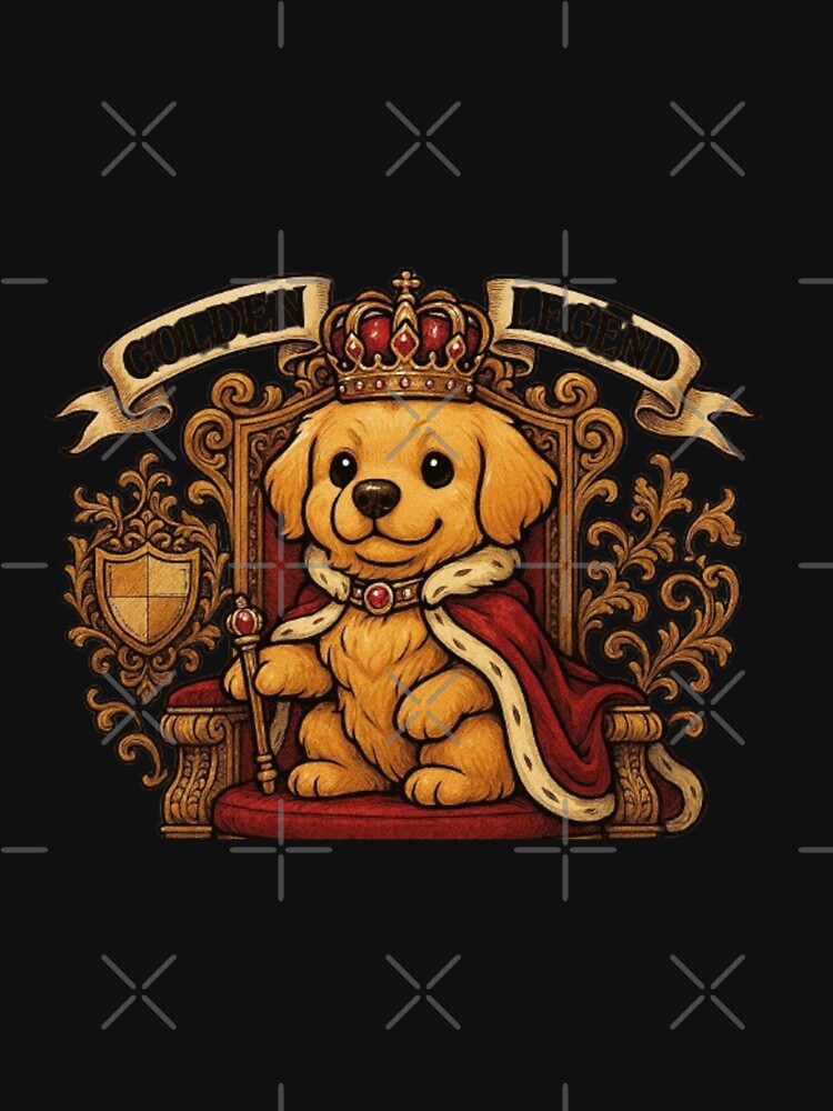 Golden Legend – Golden Retriever Dog Lover Gift | Loyal Family Dog, Proud Dog Mom & Dog Dad Shirt by... (Image 3)