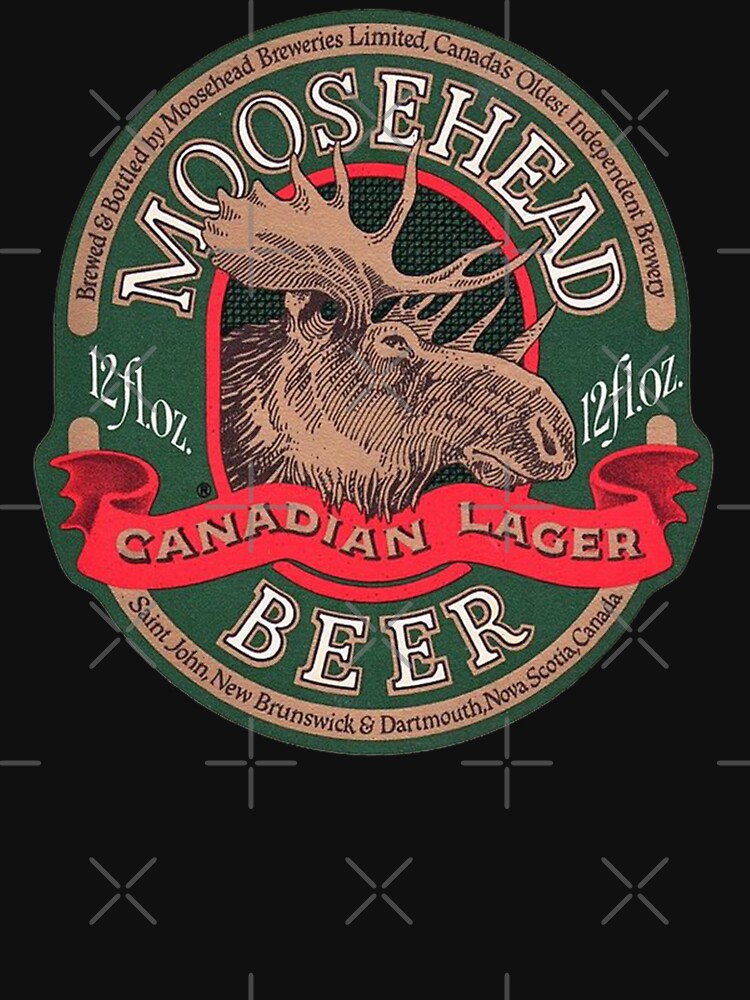 MOOSEHEAD Canadian Lager label by StickyMcSticker T-Shirts, Hoodie, Sweatshirt | BlankRebels.com (Image 3)