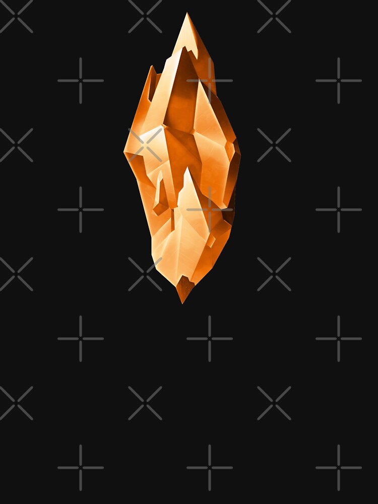 Orange Crystal Gem: Crystal Collection by Carter Schmidt T-Shirts, Hoodie, Sweatshirt | BlankRebels.com (Image 3)