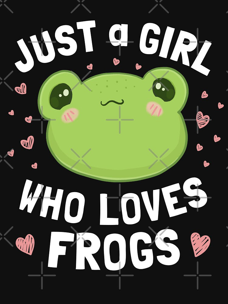 Just A Girl Who Loves Frogs Kawaii: Chubby Cottagecore Aesthetic Froggy, Perfect for Teens and Birthday... (Image 3)
