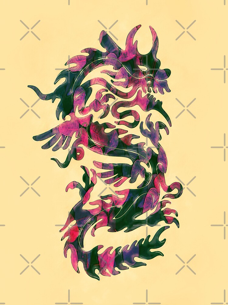 Abstract color print purple dragon by artdragongift 15 T-Shirts, Hoodie, Sweatshirt | BlankRebels.com (Image 3)