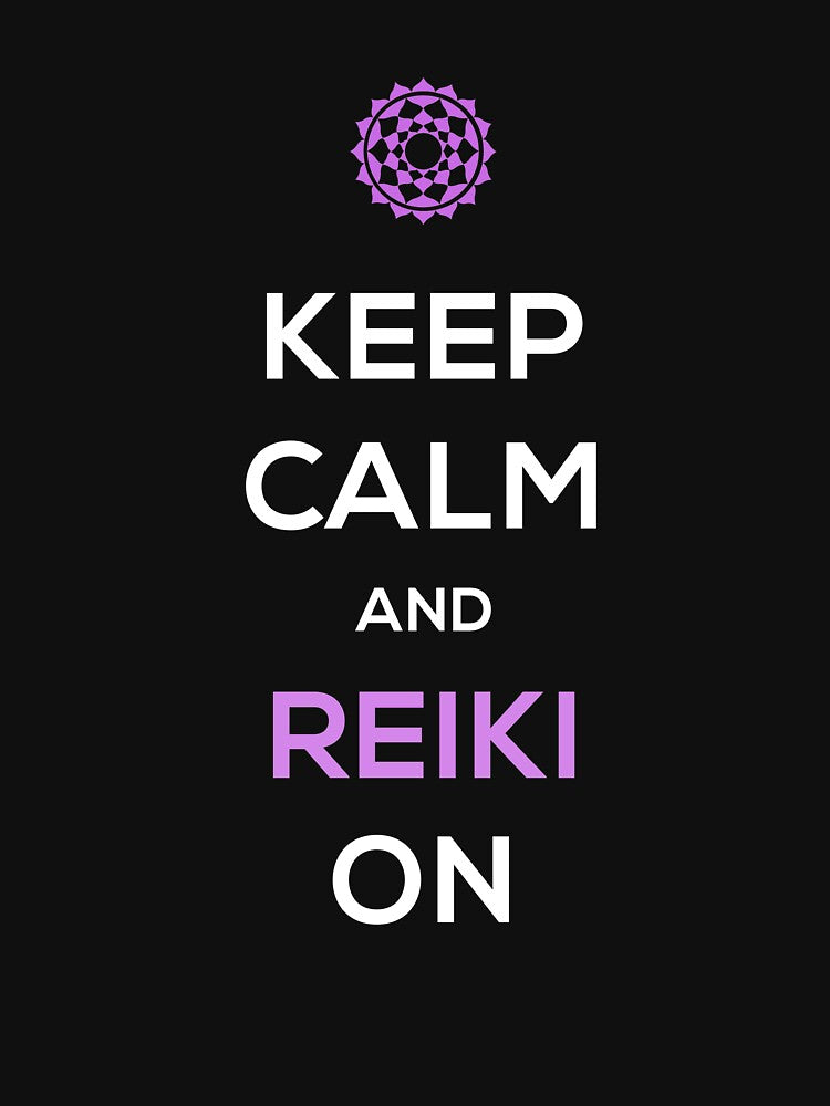 Keep Calm Funny Chakra Qi Reiki T-Shirts, Hoodie, Sweatshirt