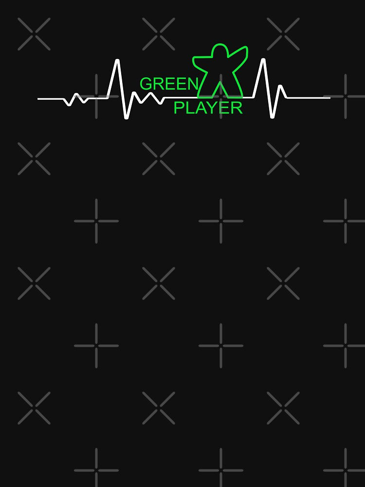 Green Player - Board Game Shirt by strokli Hoodie, Sweatshirt | BlankRebels.com (Image 3)