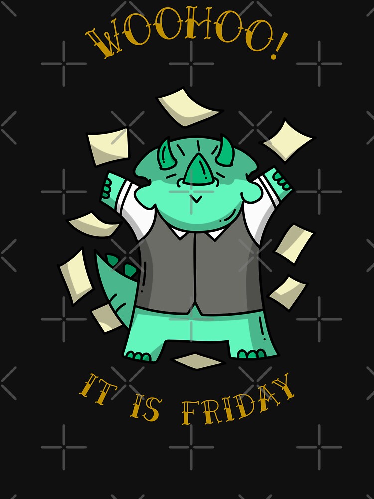 WOOHOO! IT IS FRIDAY by NKCREATOR-01 T-Shirts, Hoodie, Sweatshirt | BlankRebels.com (Image 3)