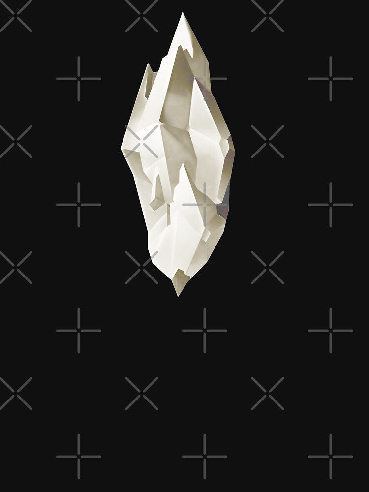 White Crystal Gem: Crystal Collection by Carter Schmidt T-Shirts, Hoodie, Sweatshirt | BlankRebels.com (Image 3)