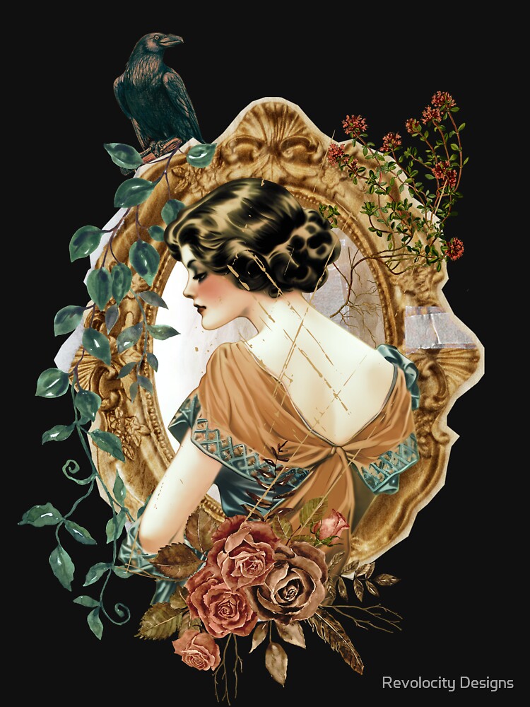 Vintage Gothic Romance by Revolocity Designs T-Shirts, Hoodie, Sweatshirt | BlankRebels.com (Image 3)