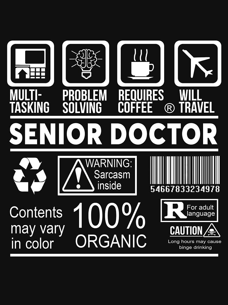 SENIOR DOCTOR - NICE DESIGN 2017 by aaliyahlandon T-Shirts, Hoodie, Sweatshirt | BlankRebels.com (Image 3)