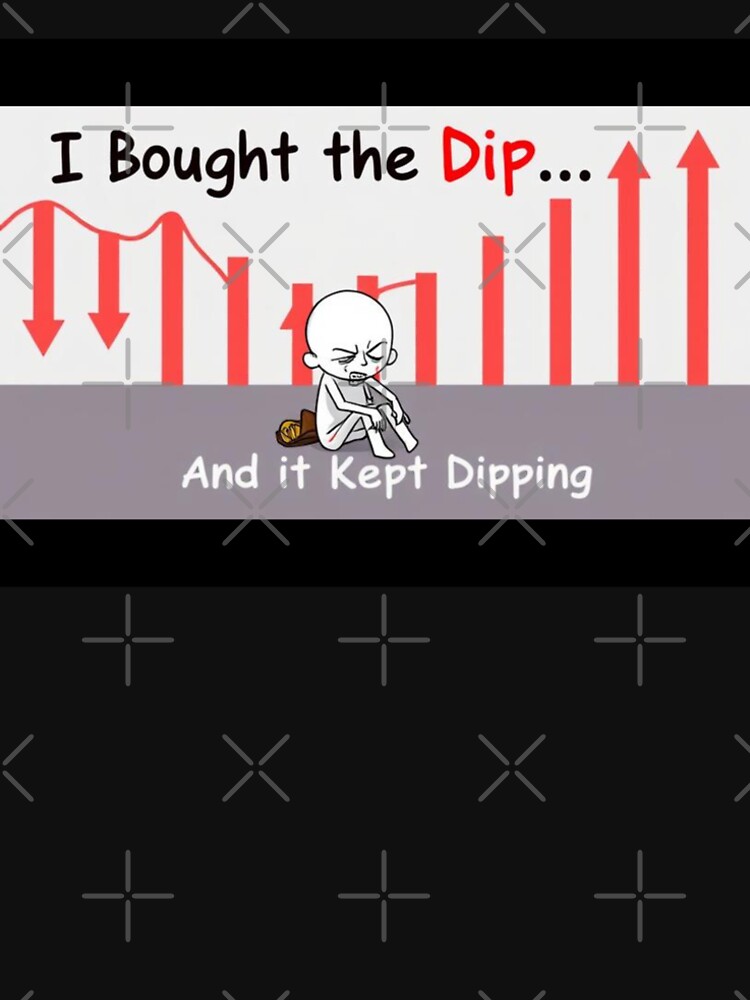 I Bought the Dip – Crypto Meme for Traders by bullbeargear T-Shirts, Hoodie, Sweatshirt | BlankRebels.com (Image 2)