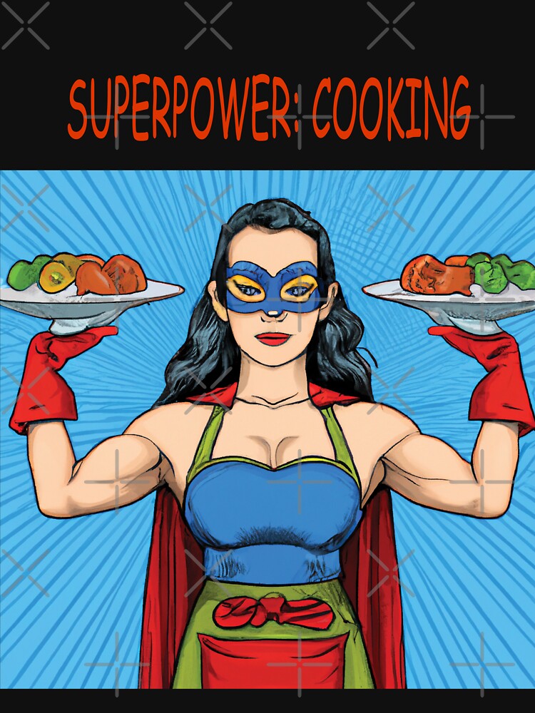 Superhero Chef/Cook: Cooking is my Superpower Series by Artsytee Lab T-Shirts, Hoodie, Sweatshirt | BlankRebels.com (Image 3)