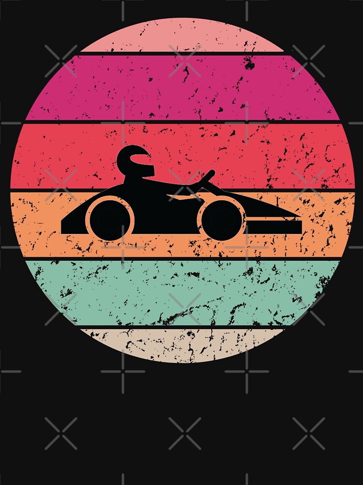 Cool Retro Vintage Carting Racer, Funny Go Kart, Go karting, Funny racing by Aerial Addicts T-Shirts, Hoodie,... (Image 3)