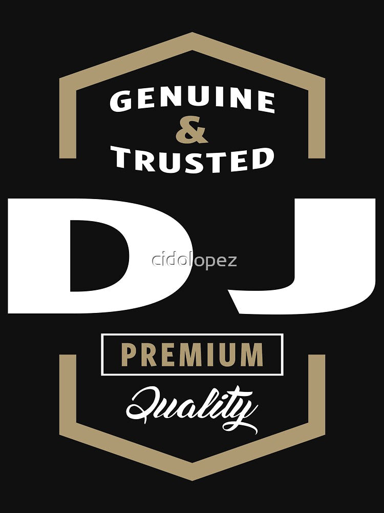 Genuine DJ T-shirt Gift by cidolopez