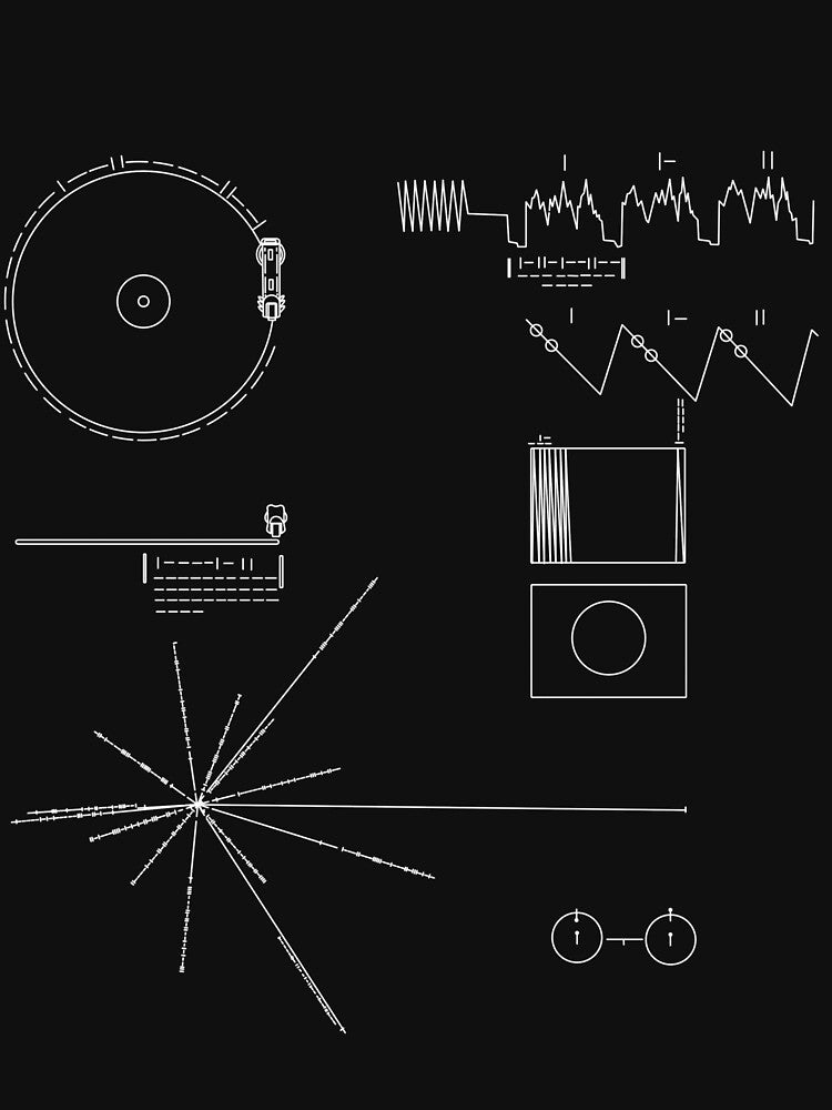 The Voyager Golden Record by The Fun Shop T-Shirts, Hoodie, Sweatshirt | BlankRebels.com (Image 3)