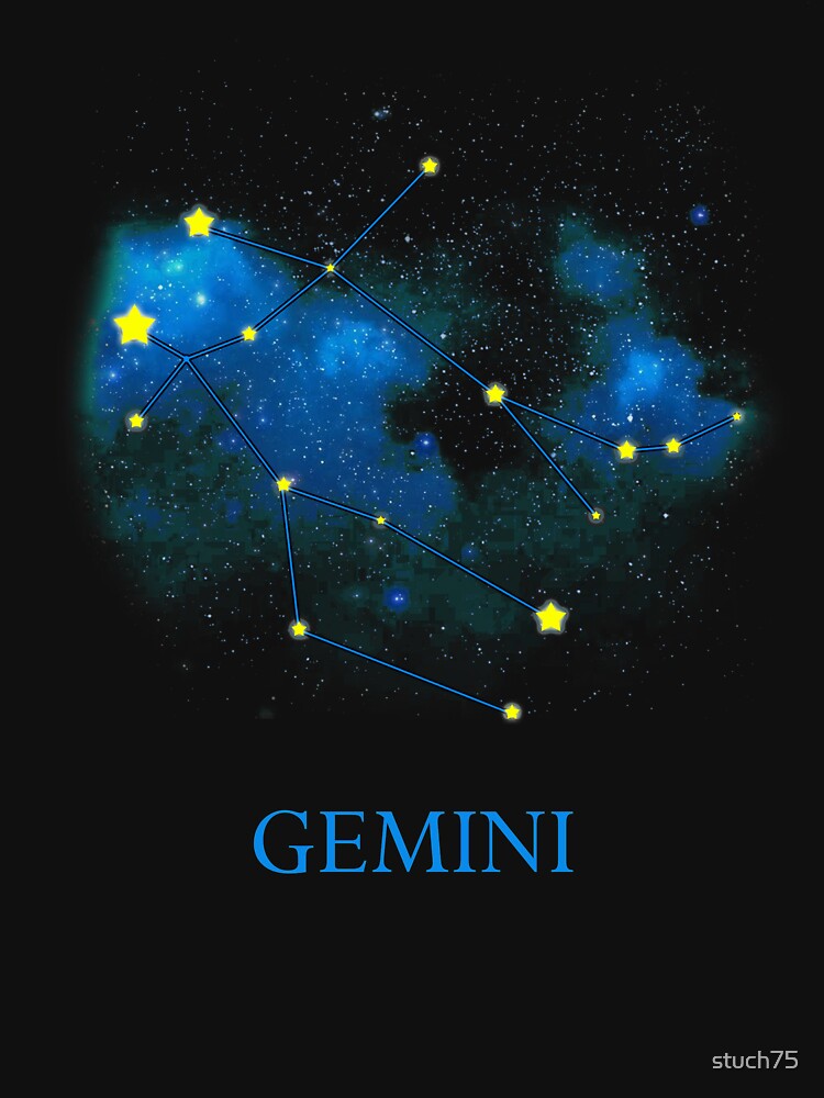 Gemini The Constellation by stuch75 T-Shirts, Hoodie, Sweatshirt | BlankRebels.com (Image 3)