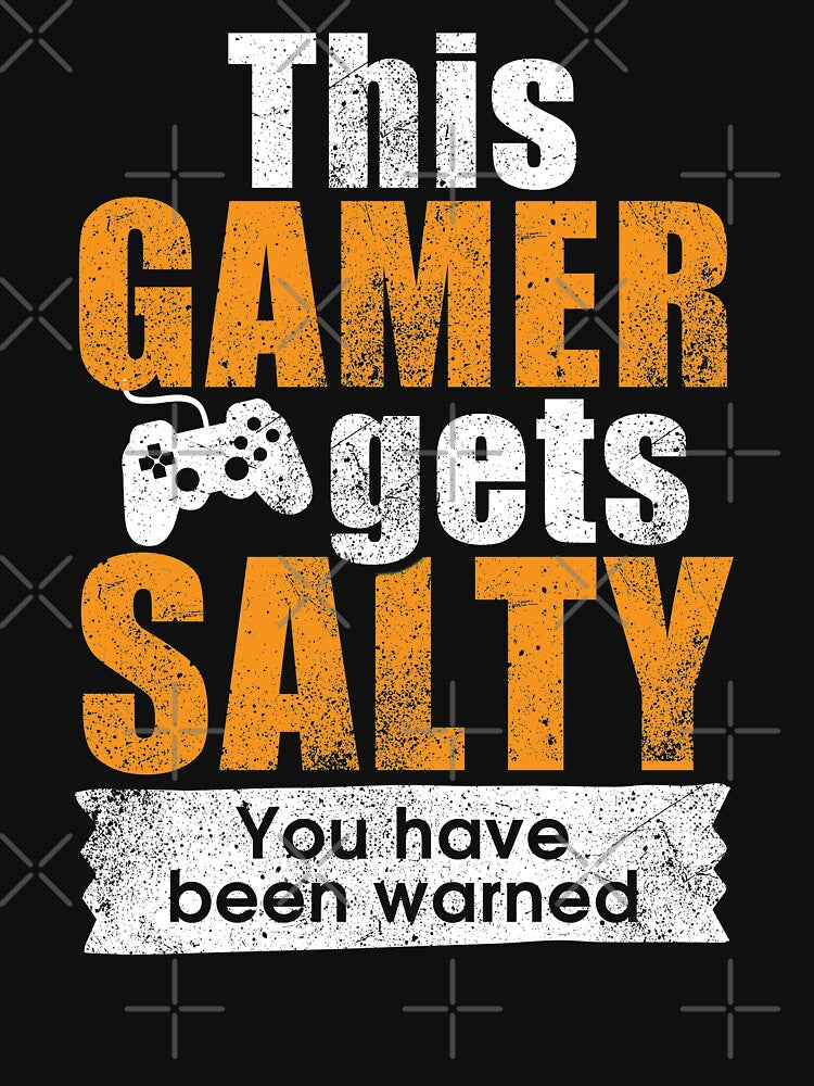 Funny gamer tshirt, salty tshirt (Image 3)