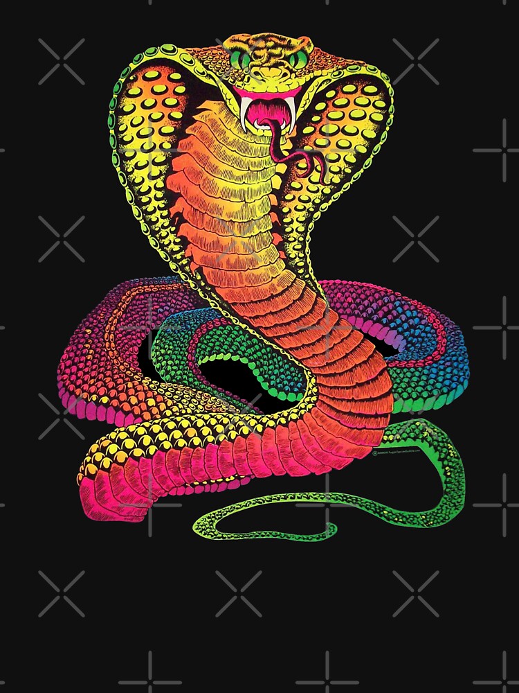 Black Light Cobra by Küng Fu Bubble Gum T-Shirts, Hoodie, Sweatshirt | BlankRebels.com (Image 3)