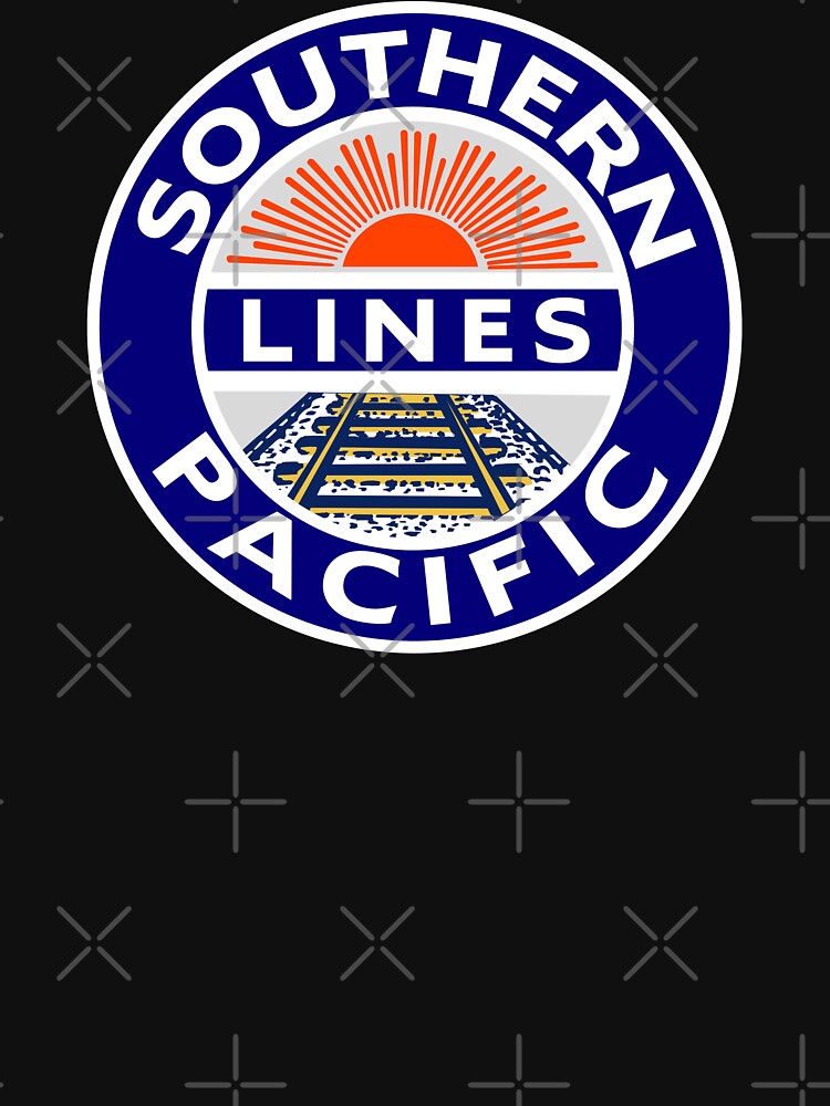 Southern Pacific Lines - Railway Logo by Osprey Tees Hoodie, Sweatshirt | BlankRebels.com (Image 3)